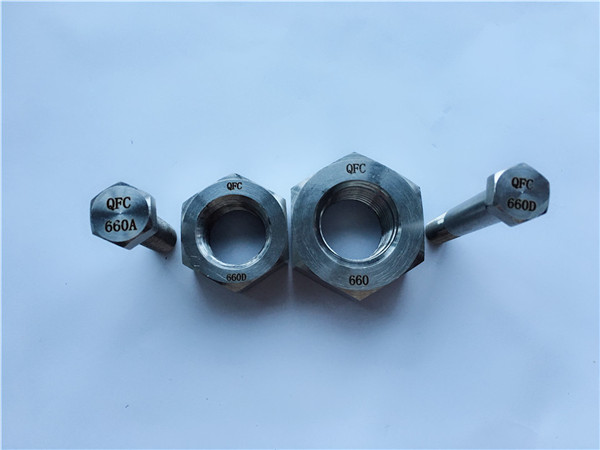 660 śruby i nakrętki sześciokątne, łączniki din1,4980